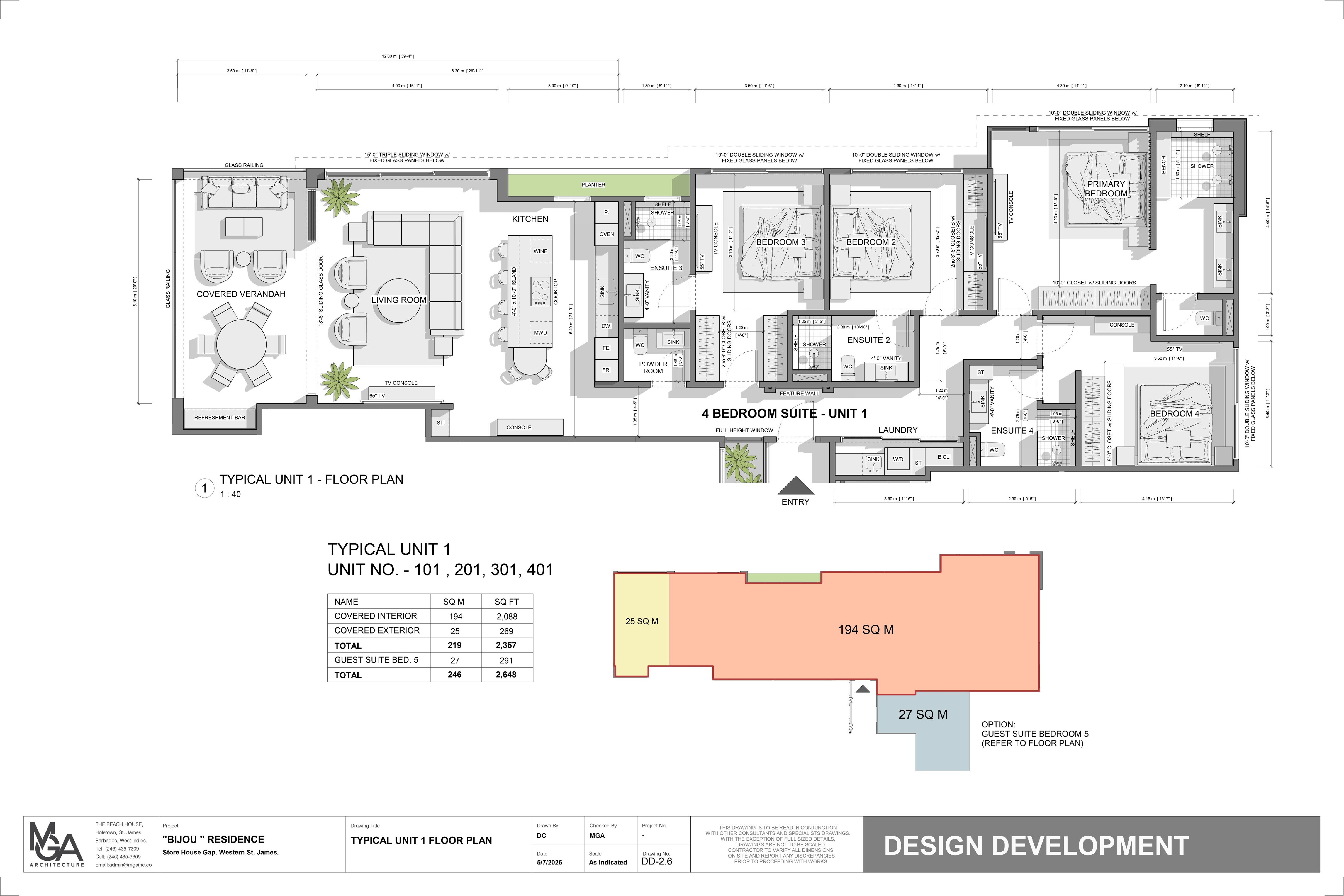 Bijou Luxury Residences Unit 302